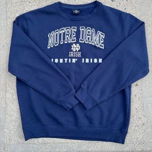 Colossuem Notre Dame Fighting’ Irish Crew Neck Sweater